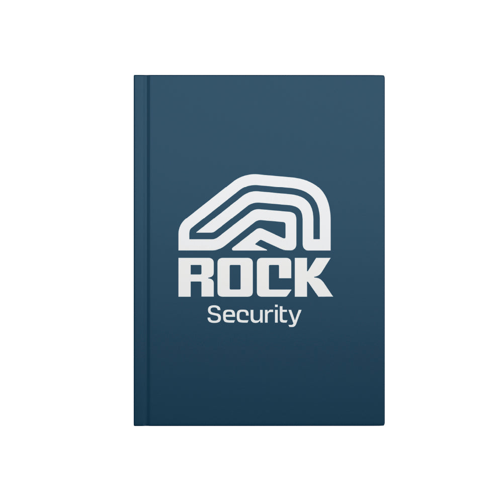 Rock Security Hardcover Notebook
