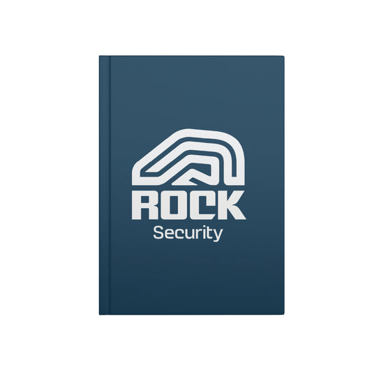 Rock Security Hardcover Notebook