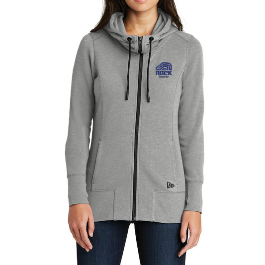 Rock Security Ladies' New Era Zip-Up Hoodie